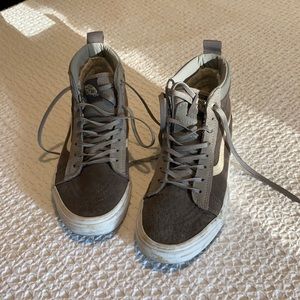 Vans High-Tops, Fleece Lined